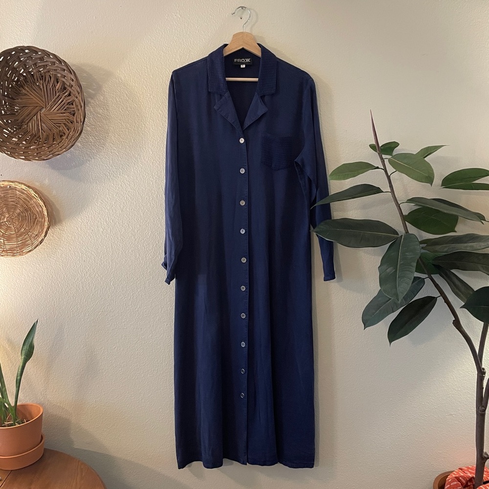 1990 Froxx Button Dress